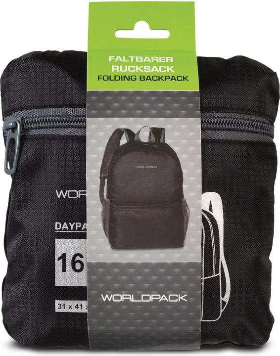 Immagine prodotto Worldpack Faltbarer Rucksack 41 cm (15 l)