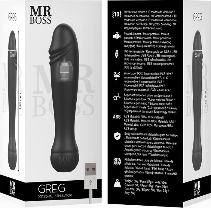 Produktbild Mr Boss G-Punkt Vibrator "Greg"