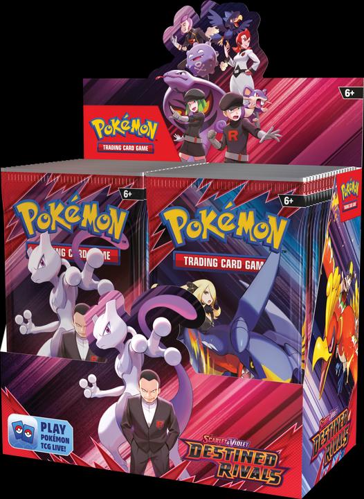 Asmodée P-EN SV10 'Destined Rivals' Booster 10K. (English, Booster Pack)