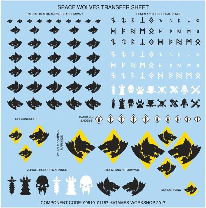 Immagine prodotto Games Workshop Warhammer 40.000 - Pattuglia di combattimento dei Lupi Spaziali (Materiale sintetico)