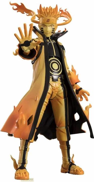 Immagine prodotto Bandai Naruto figurine S.H. Figuarts Naruto Uzumaki (Kurama Link Mode) - Courageous Strength That Binds - 1