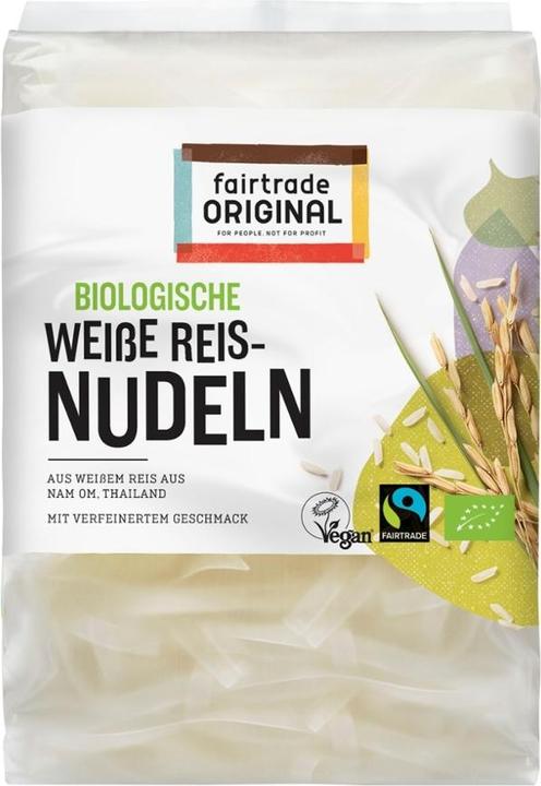 Produktbild Fairtrade Original Bio Weisse Reisnudeln (225 g)