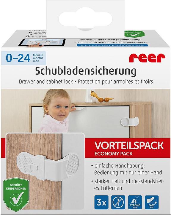Actual product image Reer Drawer safety device