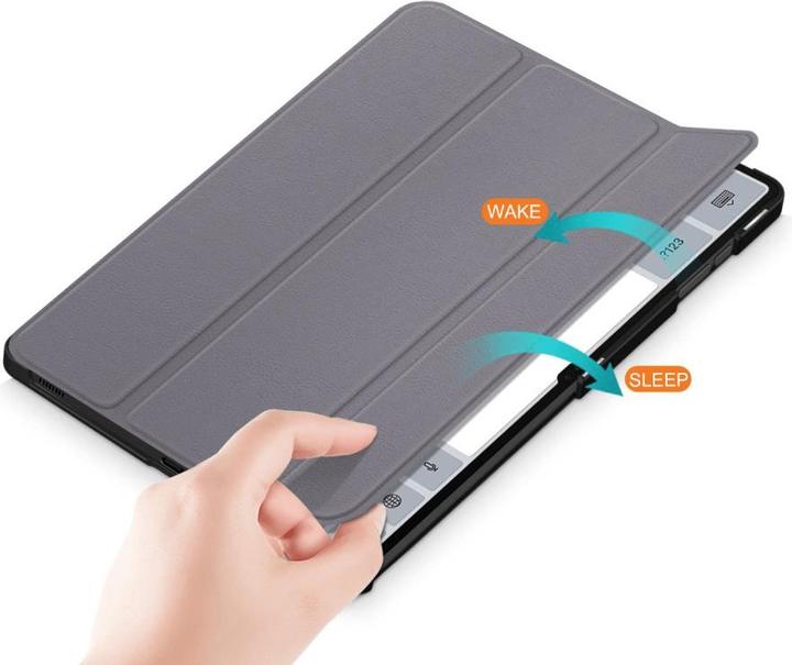 Produktbild Cover-Discount Galaxy Tab S9 Ultra - Tri-fold Smart Case grau (Galaxy Tab S9 Ultra)