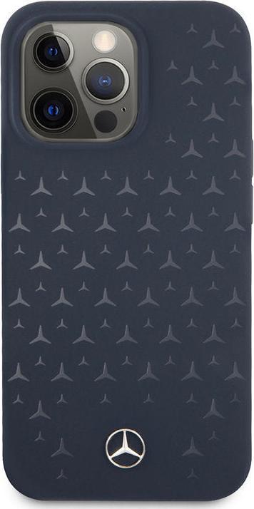 Image du produit Mercedes Benz Coque iPhone 13 Pro Max - Hardcase Housse de protection bleue Soft Touch No.344 (Apple iPhone 13 Pro Max)