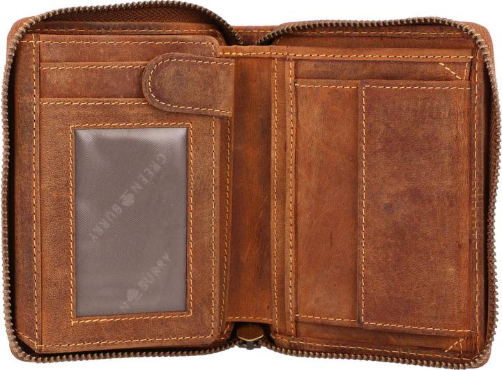 Image du produit Greenburry Porte-monnaie Vintage Signe du zodiaque en cuir 10 cm