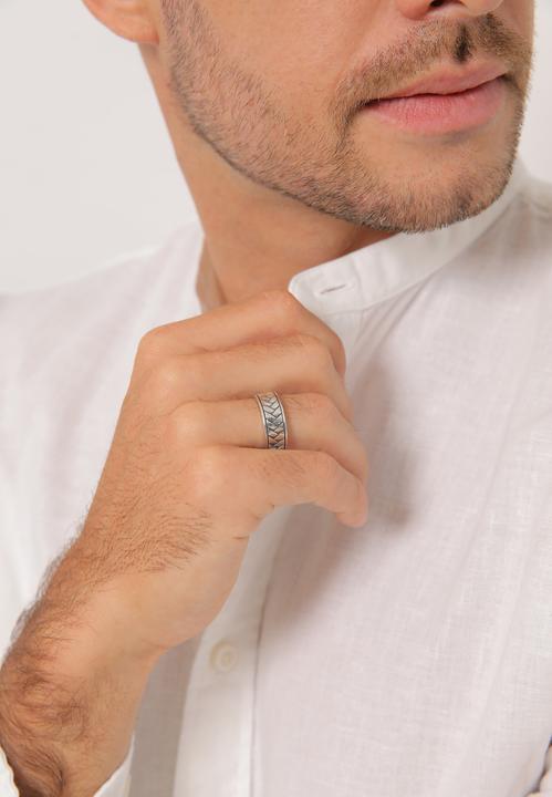 Produktbild Kuzzoi Bandring (58, 925 Silber)