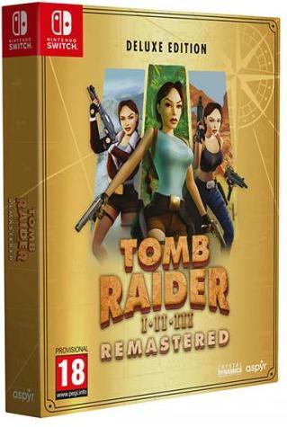 Actual product image Capcom Tomb Raider I-III Remastered Starring Lara Croft - Deluxe Edition (Switch, EN)