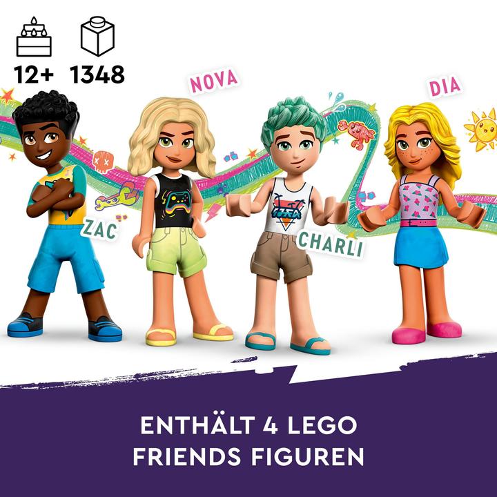 Image du produit LEGO Parc d'attractions de la plage (41737, LEGO Friends)