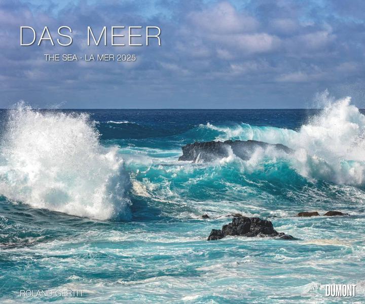 Produktbild Das Meer 2025 – Natur-Fotografie von Roland Gerth – Wandkalender 60 x 50 cm – Spiralbi (Deutsch)