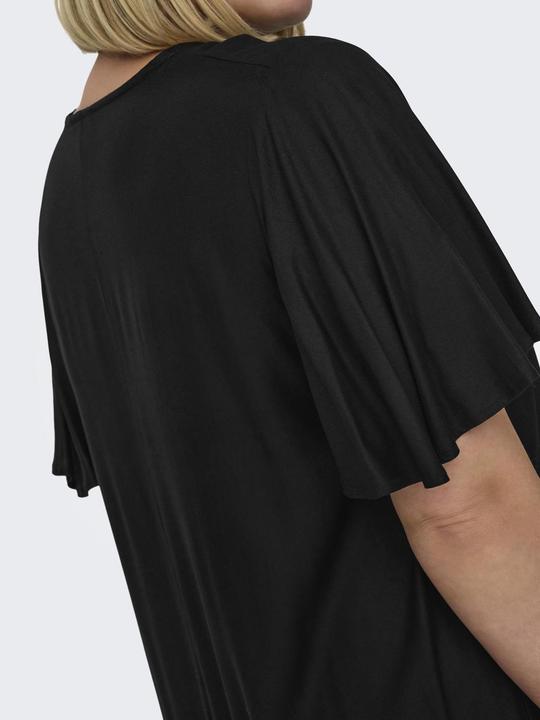 Actual product image Only Curvy V-neck dress with short sleeves (44)