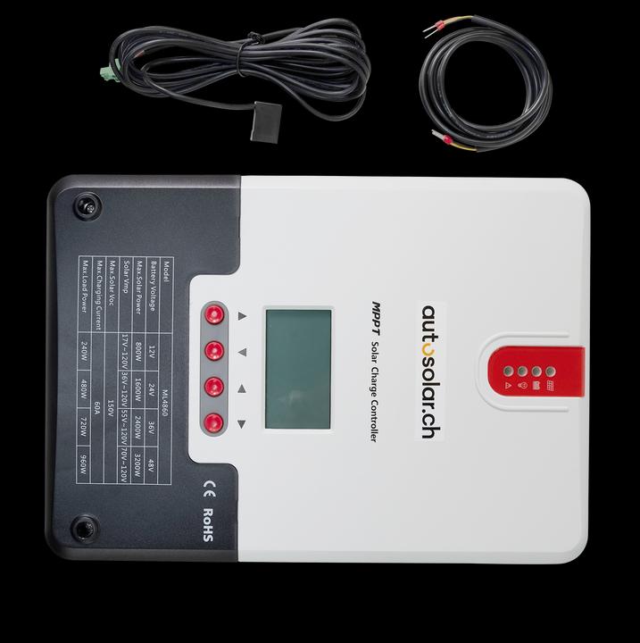 Produktbild Autosolar Solar Laderegler 4860 MPPT 60A