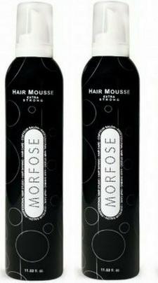 Image du produit Morfose Mousse noire extra-forte 350ml (350 ml, Mousse coiffante)