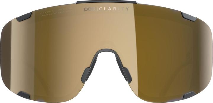 Produktbild Poc Devour Sportbrille Modell 2024 (Partly Sunny Gold, Clarity Road, Uranium Black, Gold)