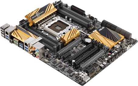 Produktbild ASUS X79 Deluxe (LGA 2011, Intel X79, ATX)