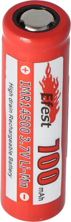 Immagine prodotto Efest Batteria IMR 14500 V1 - non protetta (1 pz., 14500, 700 mAh)
