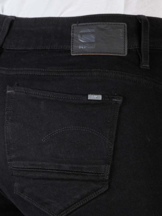 Produktbild G-Star Arc 3D Mid Skinny Jeans pitch black (W24/L32)