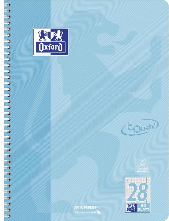 Image du produit Oxford Collegeblock (A4+, Quadrillé, Couverture souple)