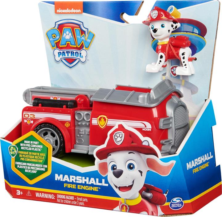 Actual product image Spin Master Paw Patrol Basic Vehicle Marshall