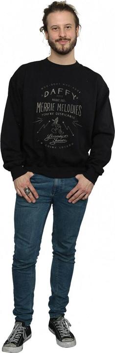 Immagine prodotto Looney Tunes Daffy Duck Despicable Felpa Uomo (L)