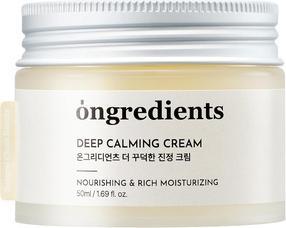Nährwerte und Zutaten Ongredients Deep Calming Cream Daily Face Moisturizer for Dry Sensitive Skin