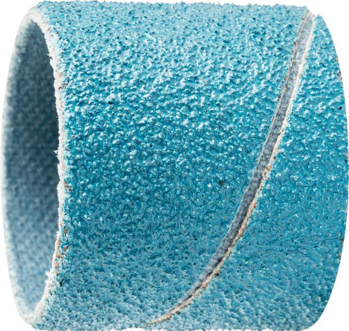 Image du produit Pferd Douille abrasive en zircon GSB Cylindrique Ø 25x25 mm Z80 pour un enlèvement de matière important (80)