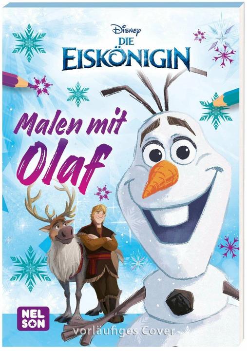 Actual product image Disney Ice Queen: Colouring Fun with Olaf