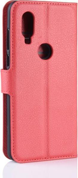 Productafbeelding MU Classic Litchi Leren Boekomslag Serie (Motorola One Vision)