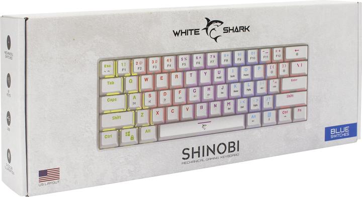 Actual product image White Shark Shinobi (DE, Cable)