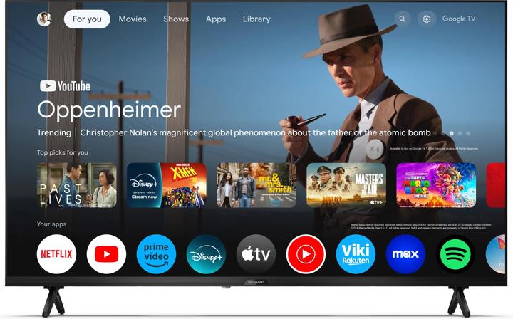 Image du produit Sharp 40GF2265E 40" FHD Google TV schwarz (40", LED, Full HD)
