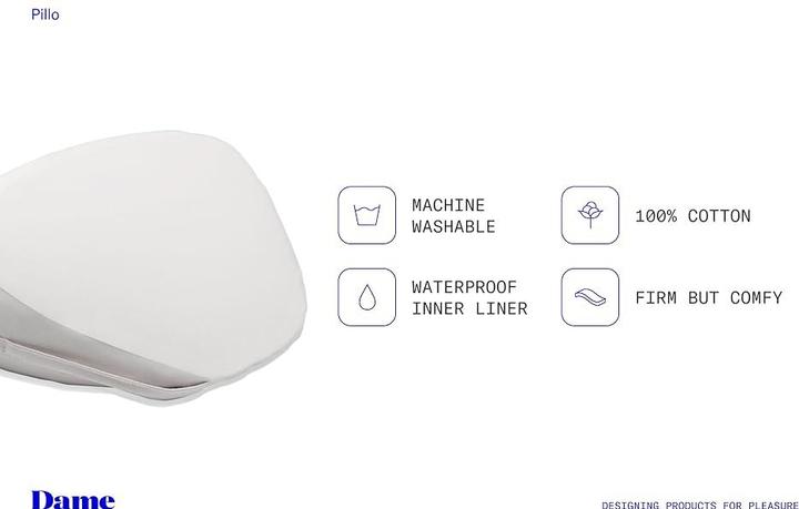 Actual product image Dame Products Pillo