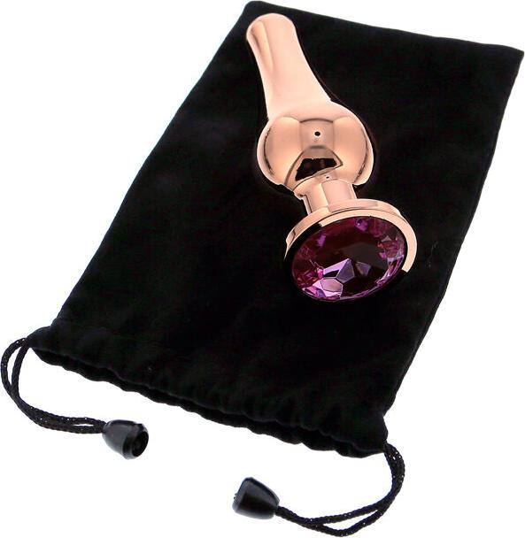 Produktbild Dream Toys GLEAMING LOVE Analplug Gold Einheitsgrösse