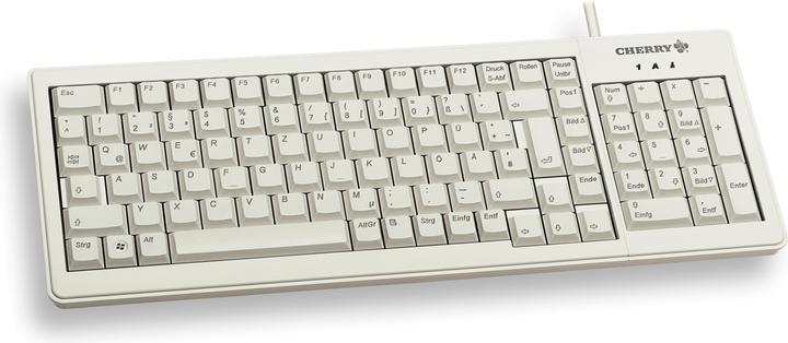 Actual product image CHERRY XS Complete Keyboard USB grey corded (US) US English with EURO symbol (US, Cable)