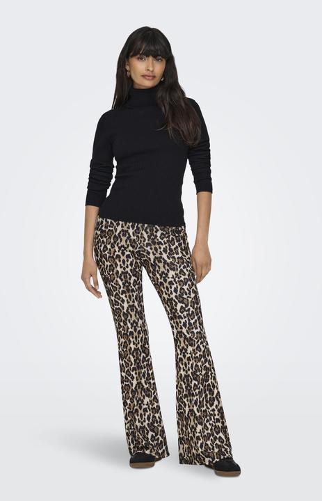 Produktbild Only Onlanna Rib Flared Aop Legging Cs Jrs (L)