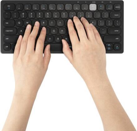 Produktbild Kensington Multi-Device Dual Wireless Compact Keyboard (Eng. Int., Kabellos)