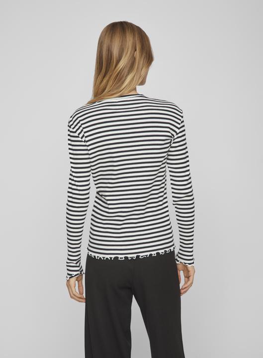 Actual product image Vila Ribbed top with long sleeves (XS)