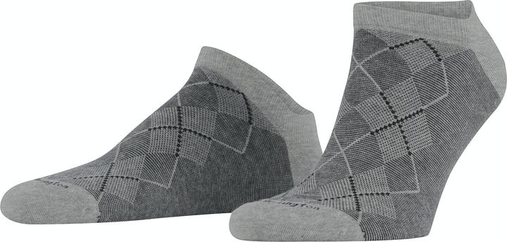 Burlington Socken "Carrington" mittelgrau (40 - 46)