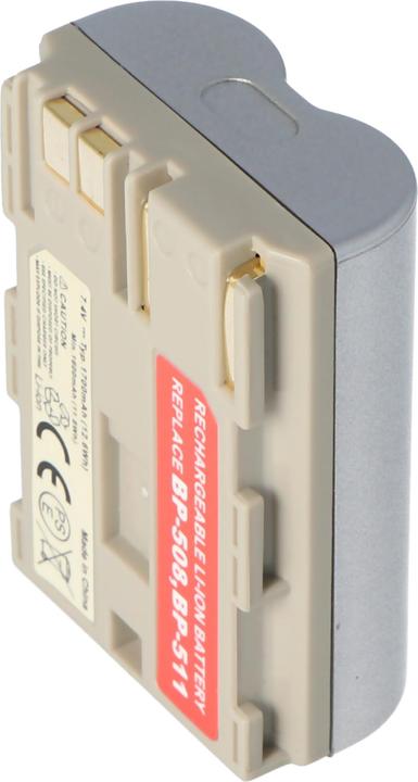 Image du produit AccuCell Batterie Canon BP-511 Batterie BP-508, BP-512 (Batterie)
