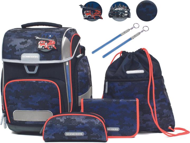 Actual product image Schneiders School bag set Dusk Force navy (22 l)