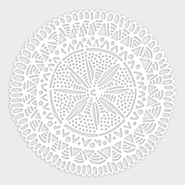 Produktbild Pronty Crafts Schablone "Mandala Kreis 2", 15x15cm