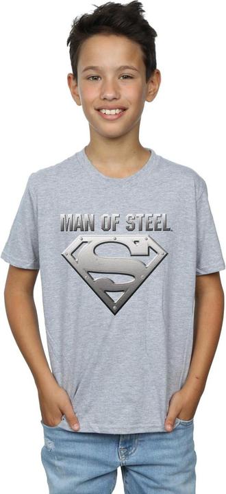 Immagine prodotto Superman Man Of Steel Shield Maglietta Ragazzi (140, 146)