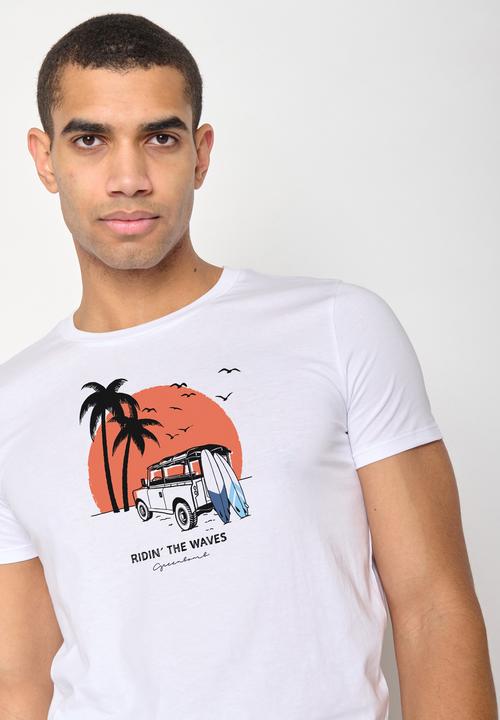Image du produit Greenbomb Nature Car Surf Guide T-Shirt (XL)