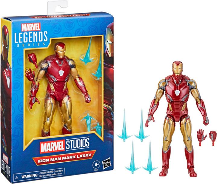 Actual product image Hasbro Marvel Studios Marvel Legends Action Figure Iron Man Mark LXXXV 15 cm
