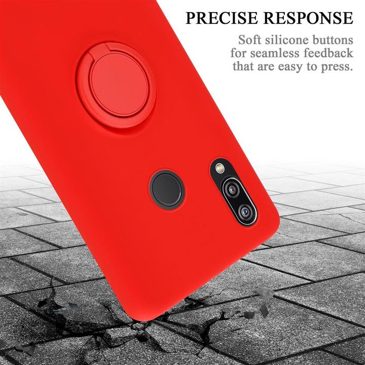 Actual product image Cadorabo TPU Liquid Ring Silicone Case Cover (Huawei Nova 3E)