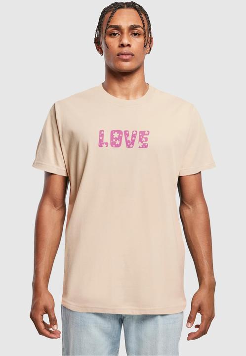 Immagine prodotto Merchcode Valentines Day - Maglietta Flowers Love a girocollo - 117445 (3XL)