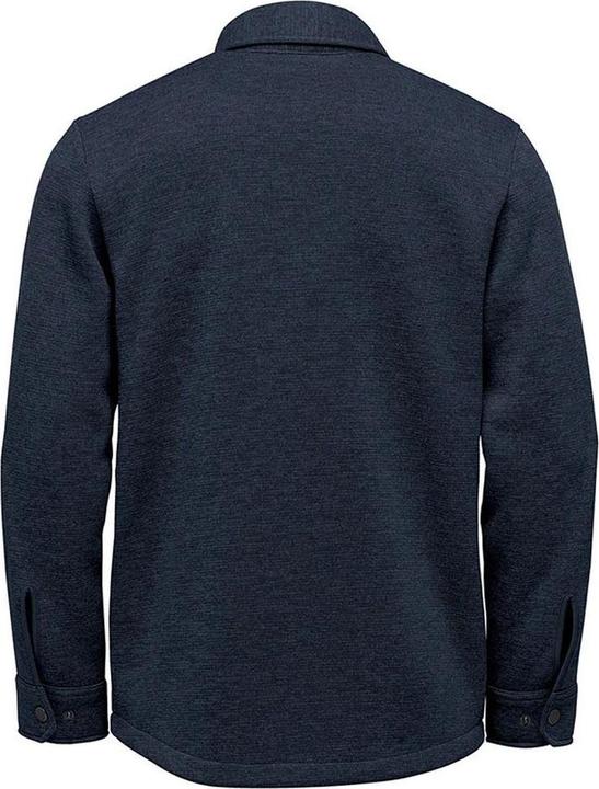 Actual product image Stormtech Mens Avalante Heather Knitted Shirt Jacket (S)