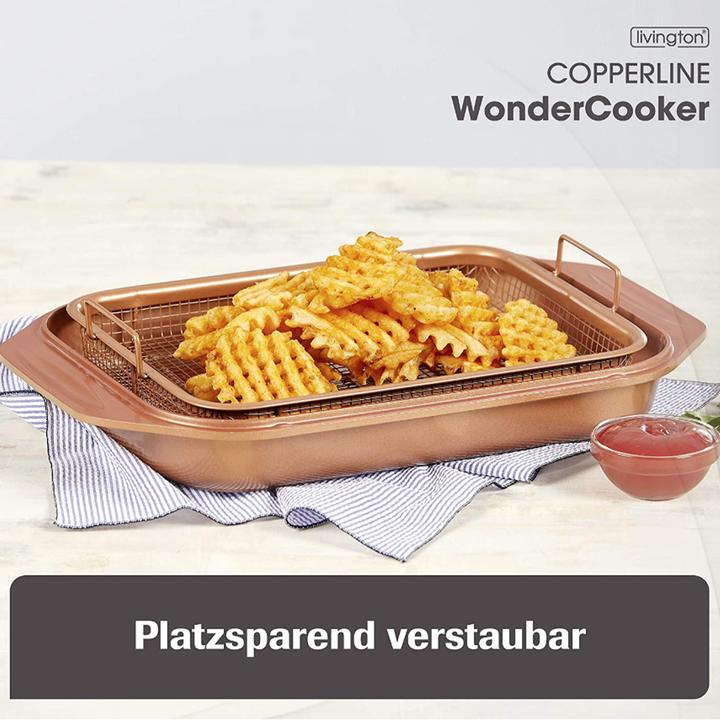 Immagine prodotto Livington Copperline Wonder Cooker (Pirofila + casseruola, Alluminio)