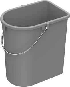 Actual product image Hettich Single Bin Bc 10l Kst Grey (10 l)