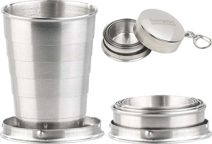 Actual product image Semptec Mini telescopic mug with keychain