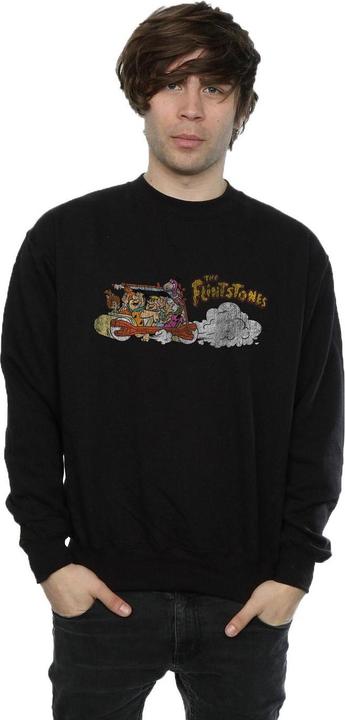 Image du produit The Flintstones - Sweat FAMILY CAR DISTRESSED - Homme (M)